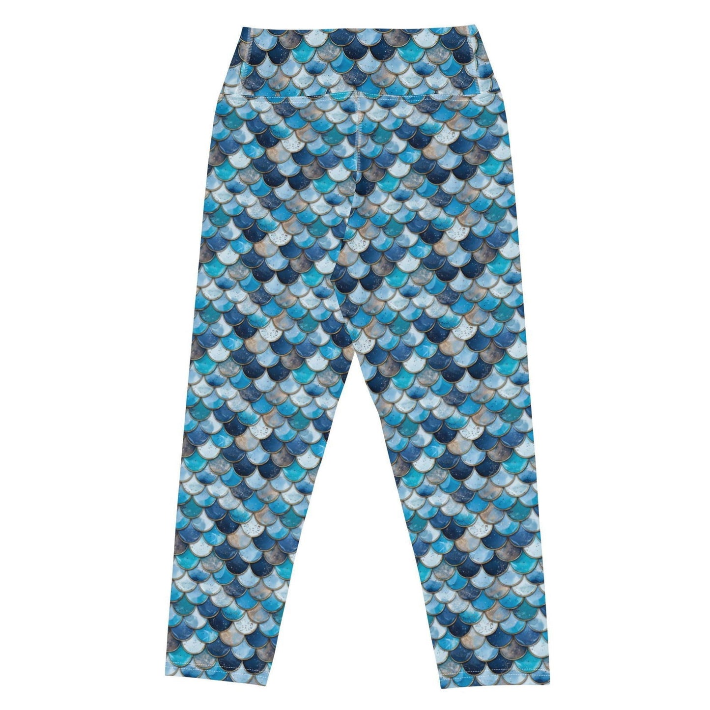 Deep Sea Sapphire Siren Capri Swim Leggings - Salinity Swimwear