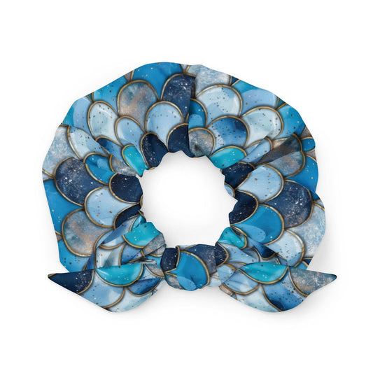 Deep Sea Sapphire Siren Eco-Scrunchie - Salinity Swimwear