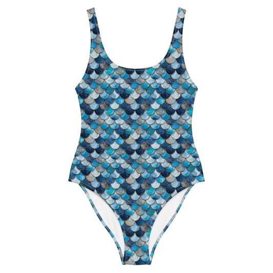 Deep Sea Sapphire Siren One-Piece Swimsuit - Salinity Swimwear