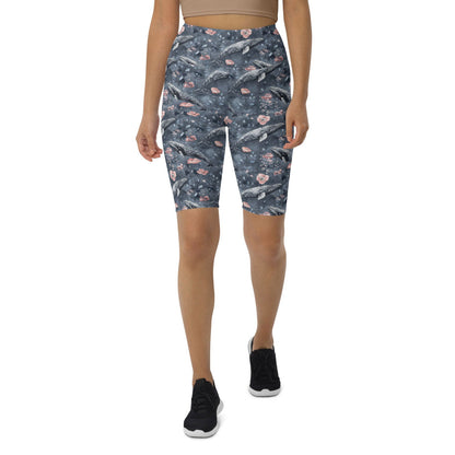 Dusky Gray Whale 8" Inch Dive Shorts - Salinity Swimwear -    - #tag1#