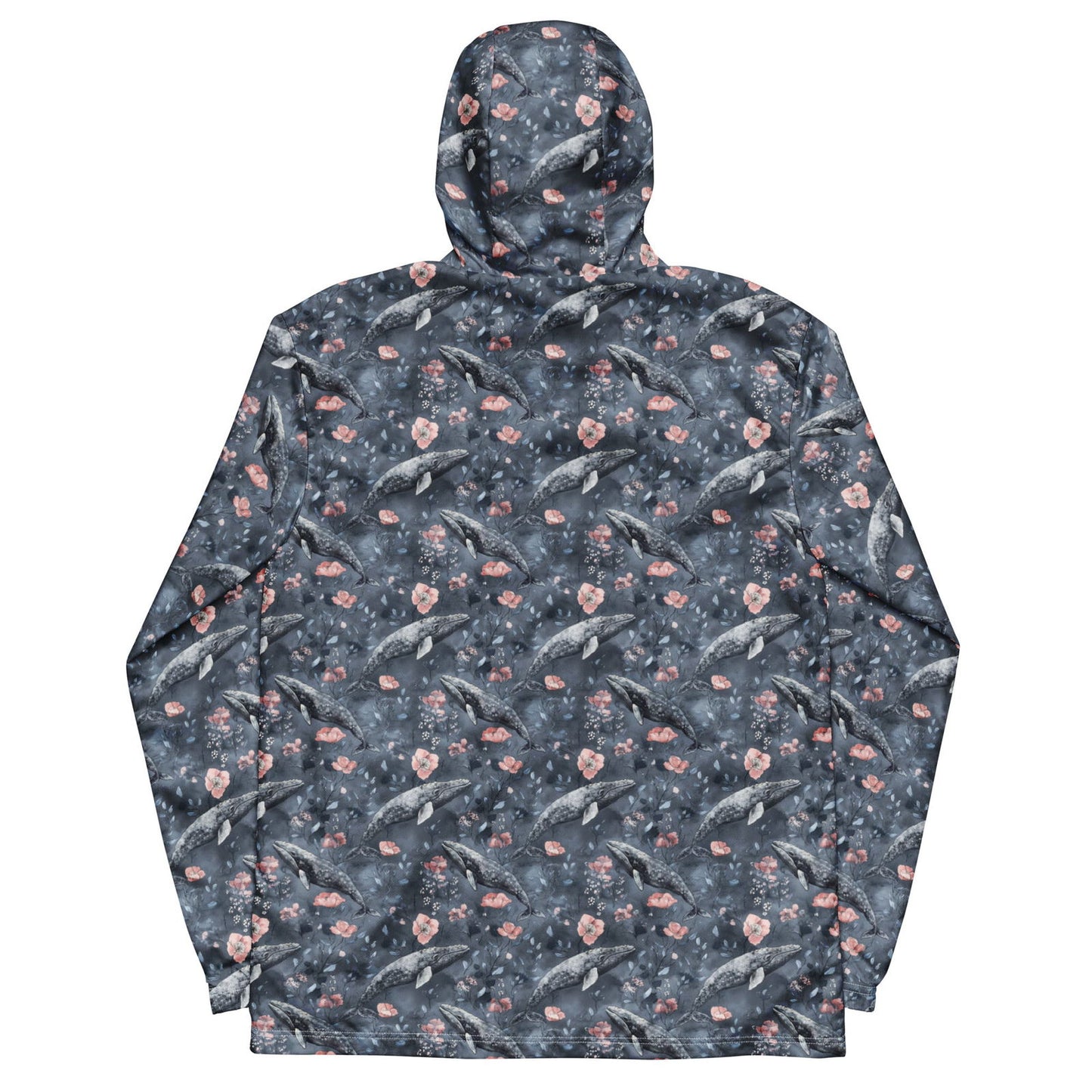 Dusky Gray Whale Men’s windbreaker - Salinity Swimwear -    - #tag1#