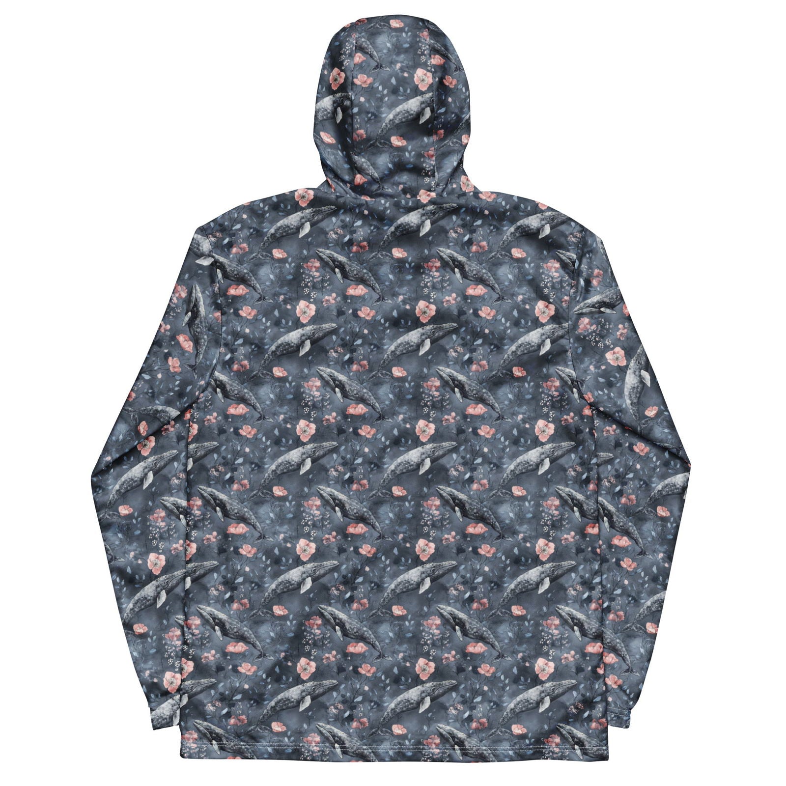 Dusky Gray Whale Men’s windbreaker - Salinity Swimwear -    - #tag1#