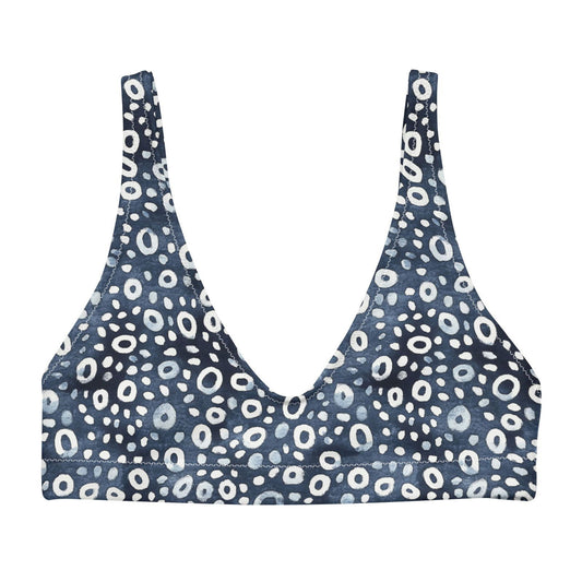 Eagle Ray Spots Eco Bikini Top - Salinity Swimwear