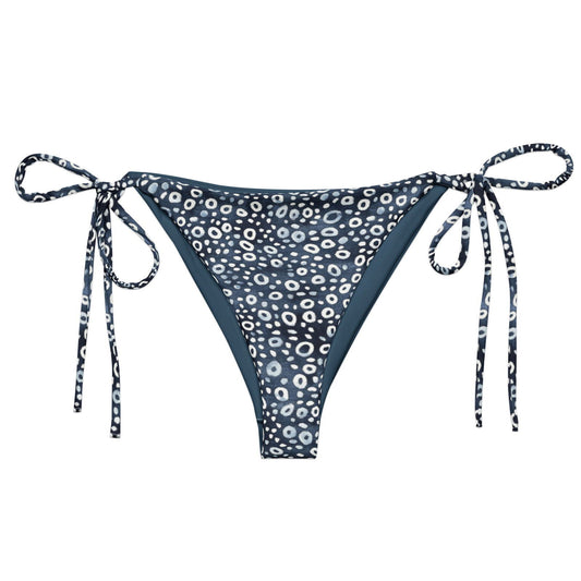 Eagle Ray Spots Eco String Bikini Bottom - Salinity Swimwear