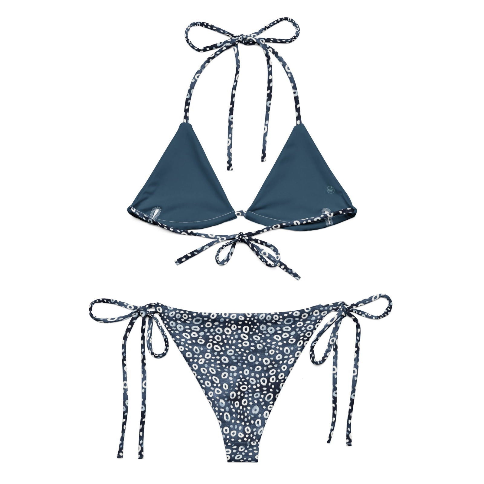 Eagle Ray Spots Eco String Bikini Set - Salinity Swimwear
