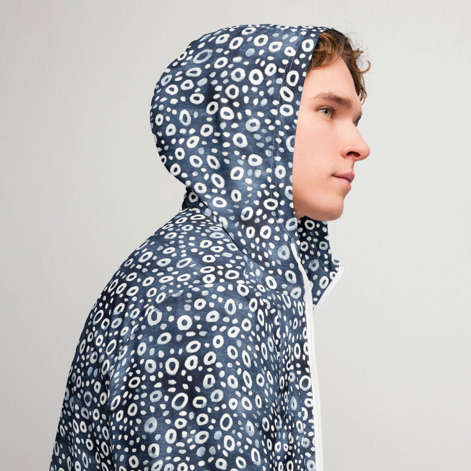 Eagle Ray Spots Men’s windbreaker - Salinity Swimwear -    - #tag1#