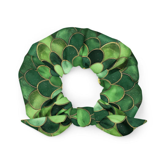 Emerald Siren Envy Eco-Scrunchie - Salinity Swimwear