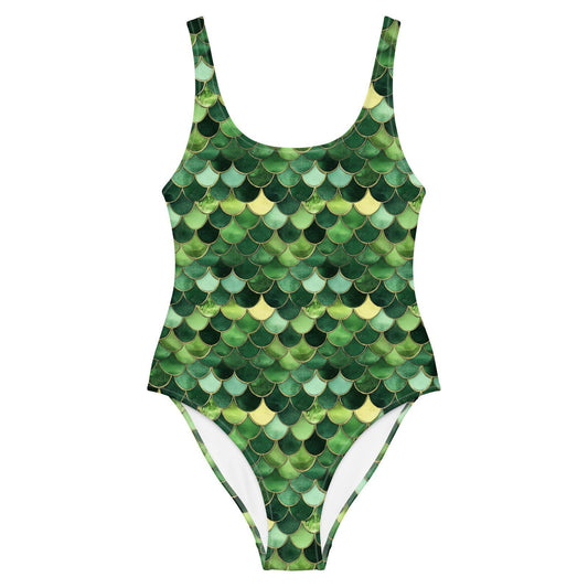 Emerald Siren Envy One-Piece Swimsuit - Salinity Swimwear