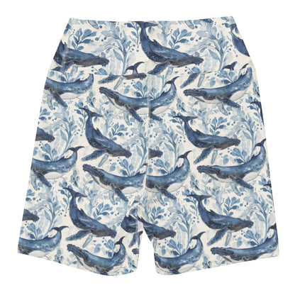 Humpback Whale Song 4" Inch Dive Shorts - Salinity Swimwear -    - #tag1#