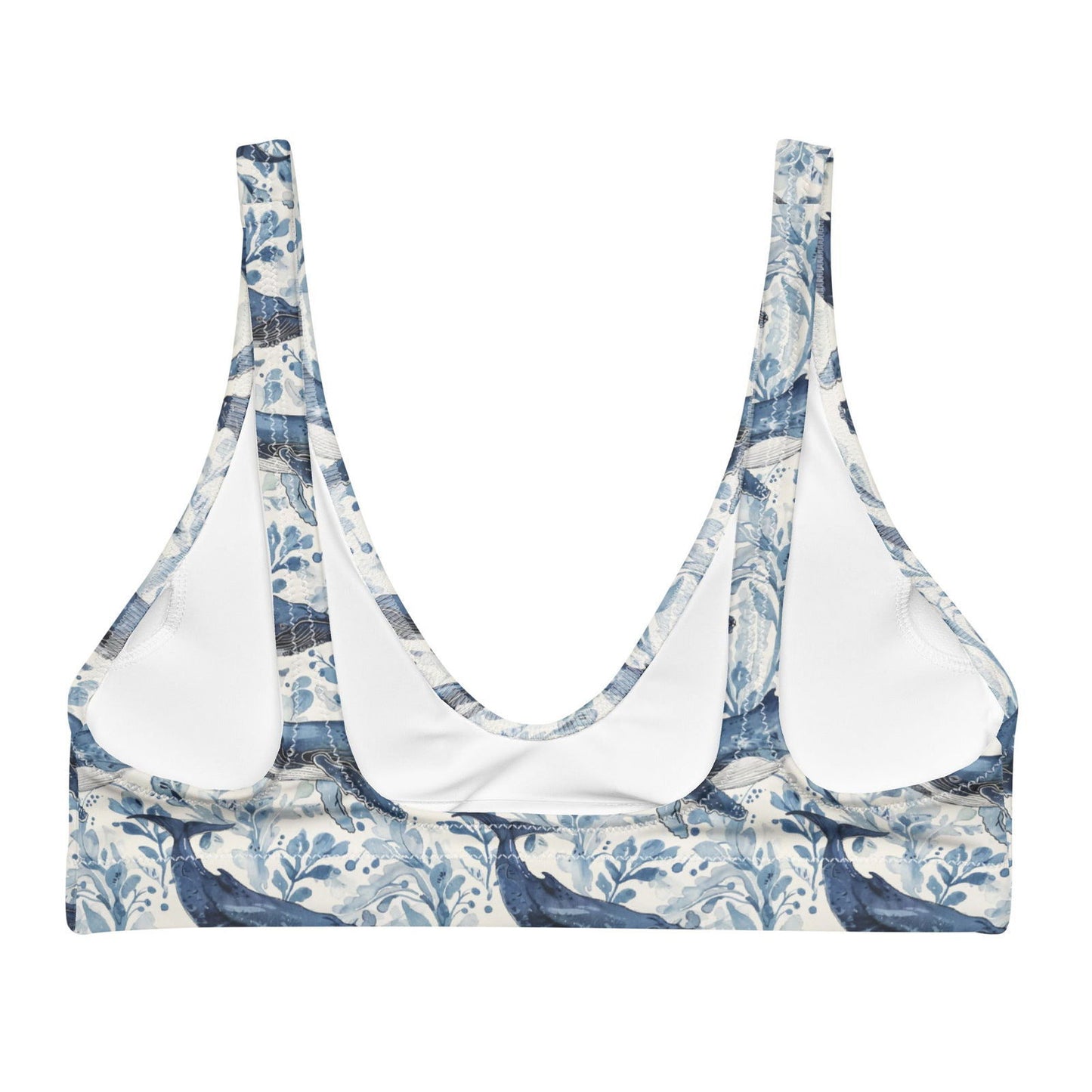 Humpback Whale Song Eco Bikini Top - Salinity Swimwear