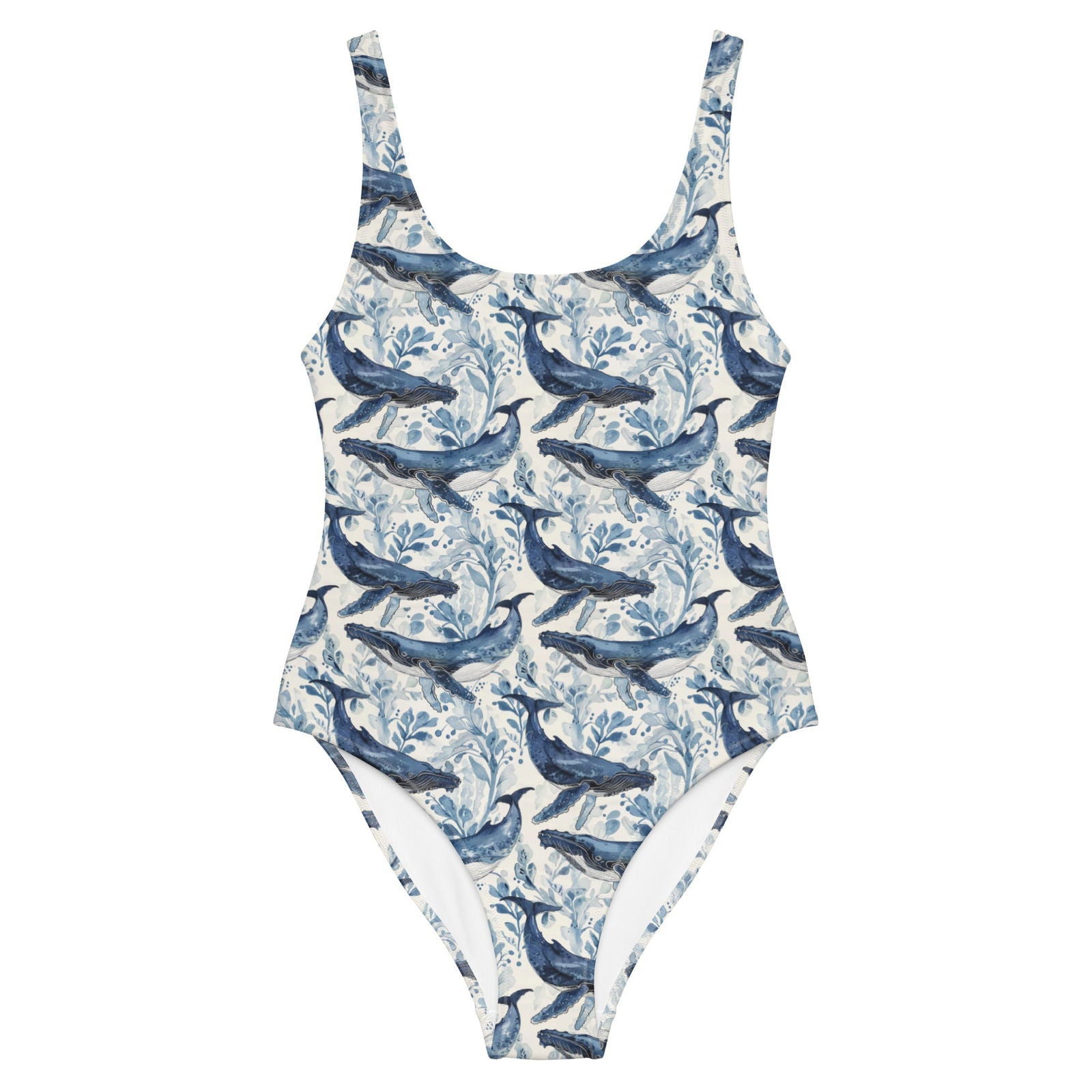 Humpback Whale Song One-Piece Swimsuit - Salinity Swimwear