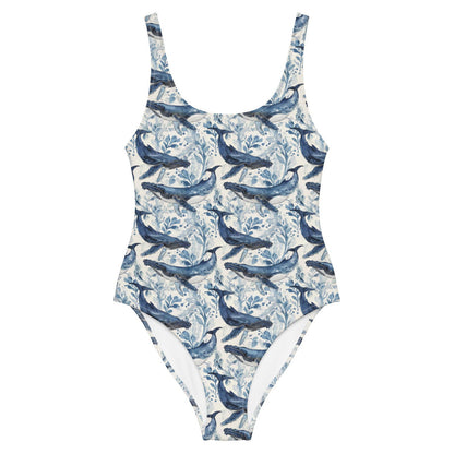 Humpback Whale Song One-Piece Swimsuit - Salinity Swimwear