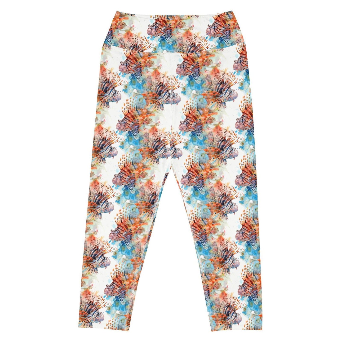 Invasive Lionfish Capri Swim Leggings - Salinity Swimwear