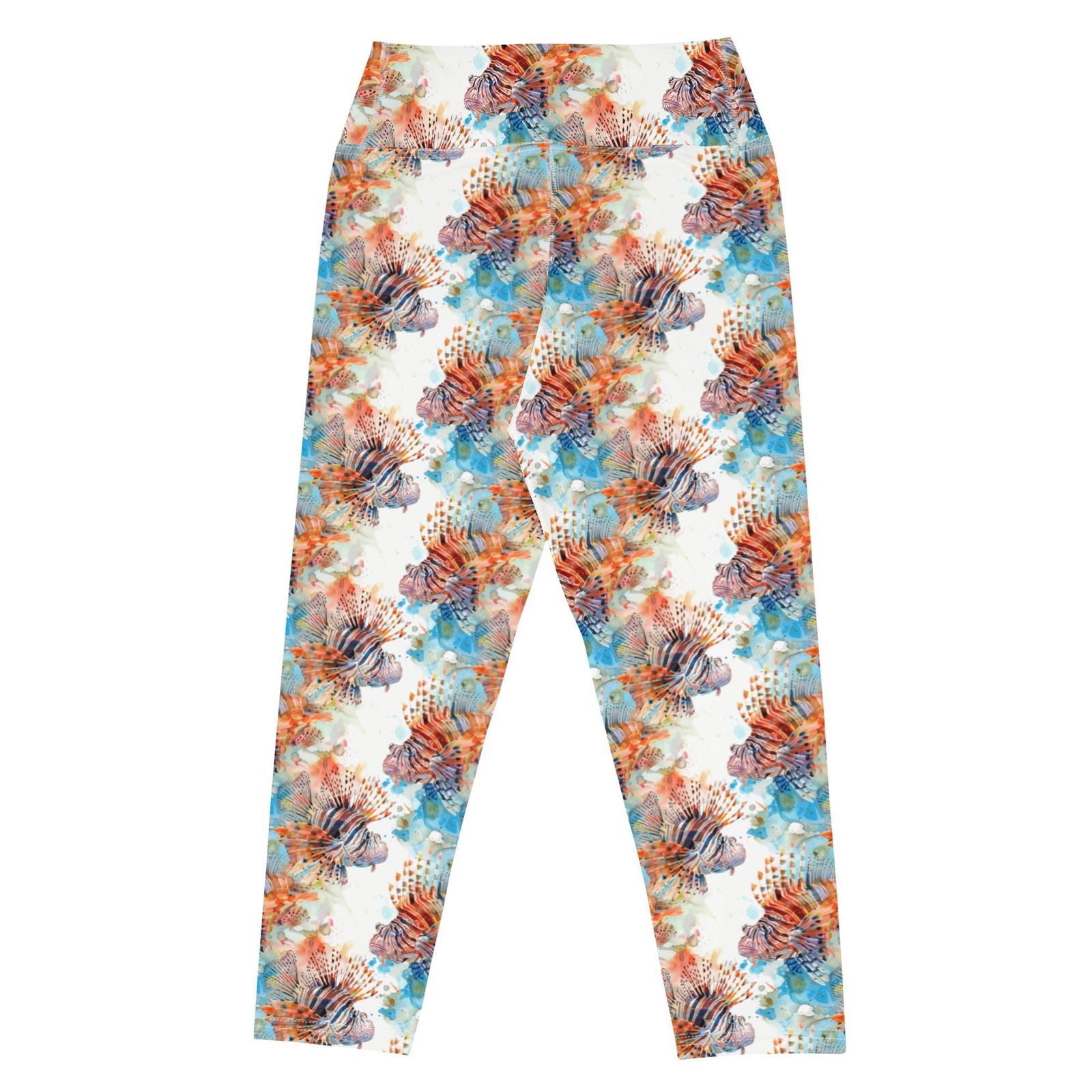Invasive Lionfish Capri Swim Leggings - Salinity Swimwear
