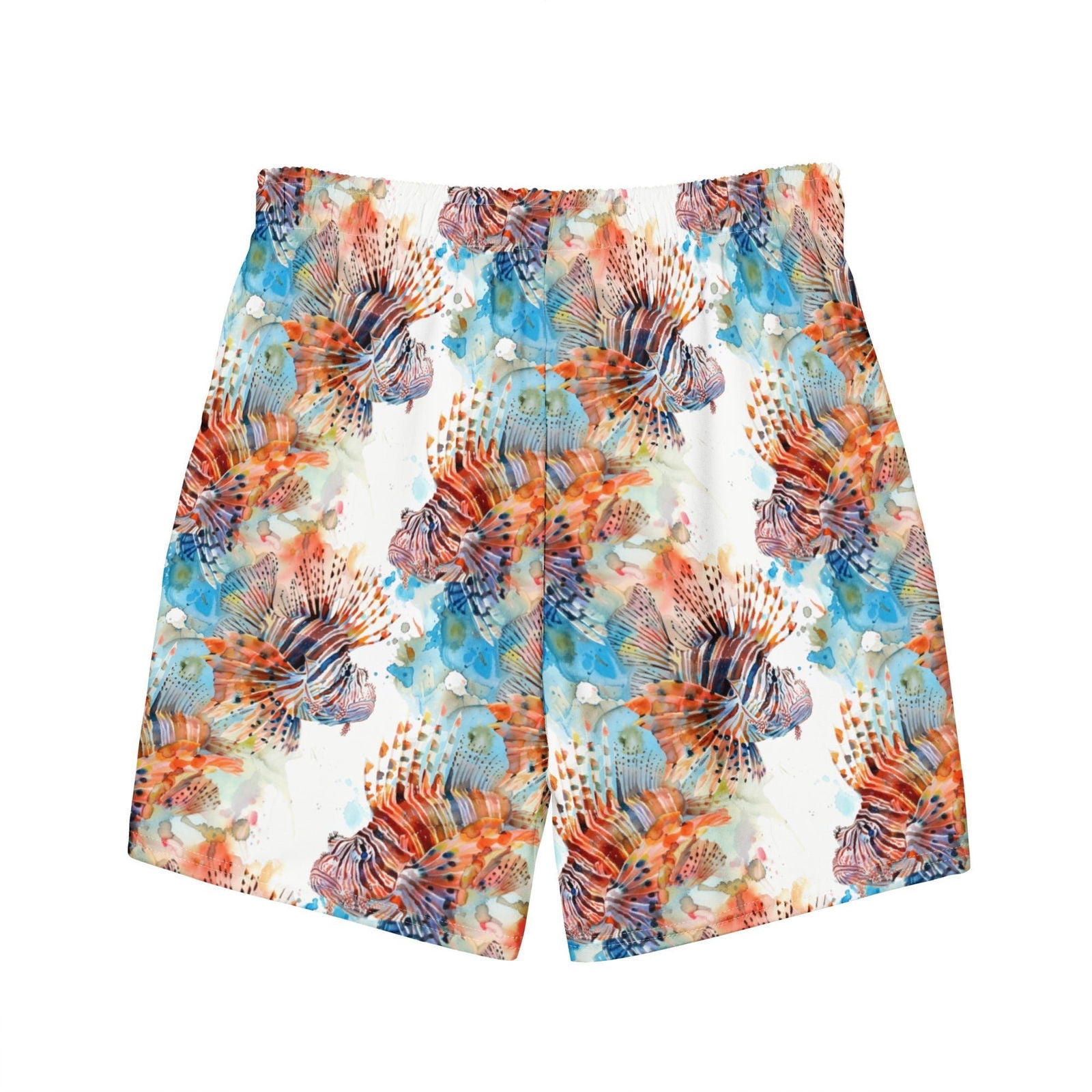 Invasive Lionfish Men's Swim Trunks - Salinity Swimwear -    - #tag1# - #tag2# - #tag3# - #tag4#