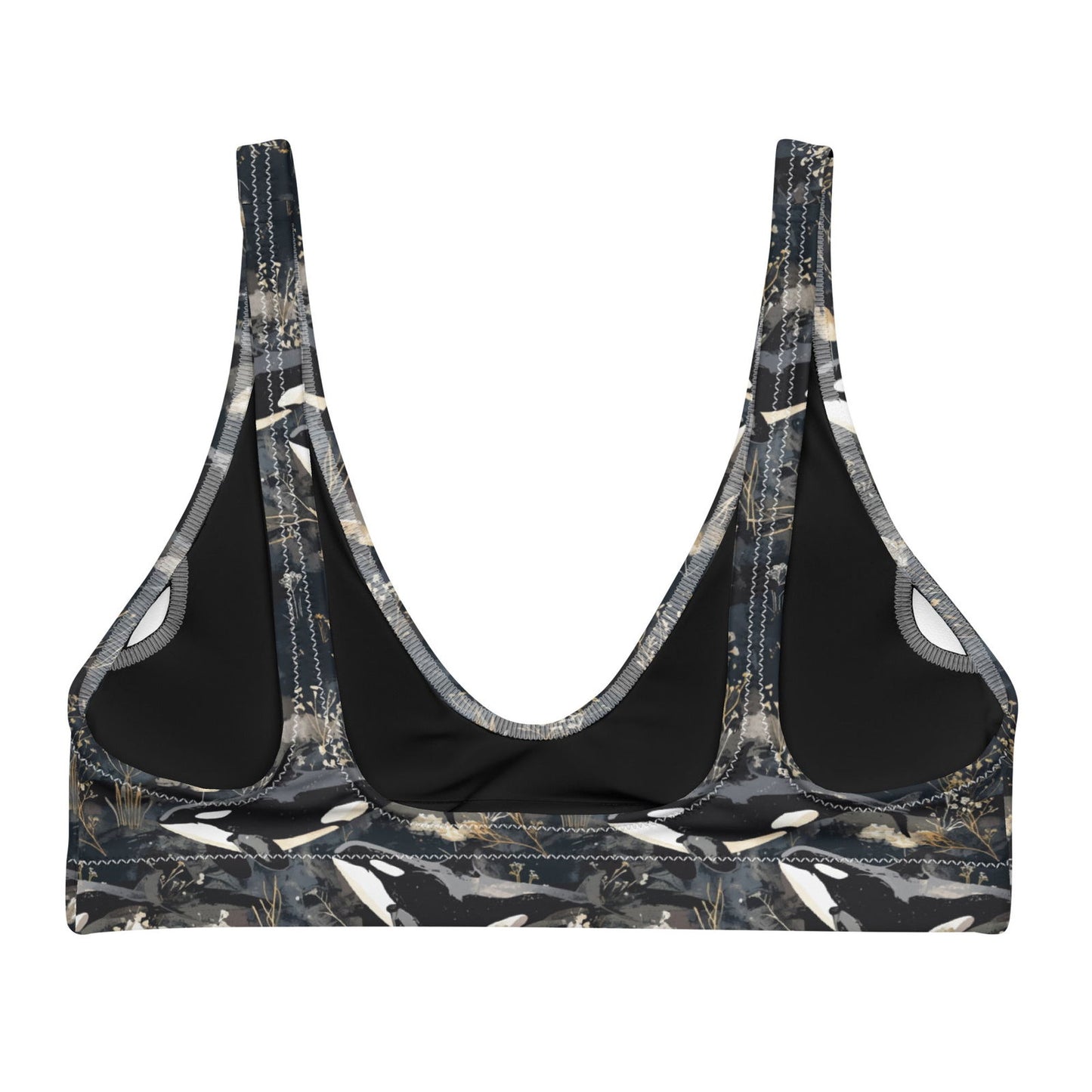 Midnight Orca Eco Bikini Top - Salinity Swimwear