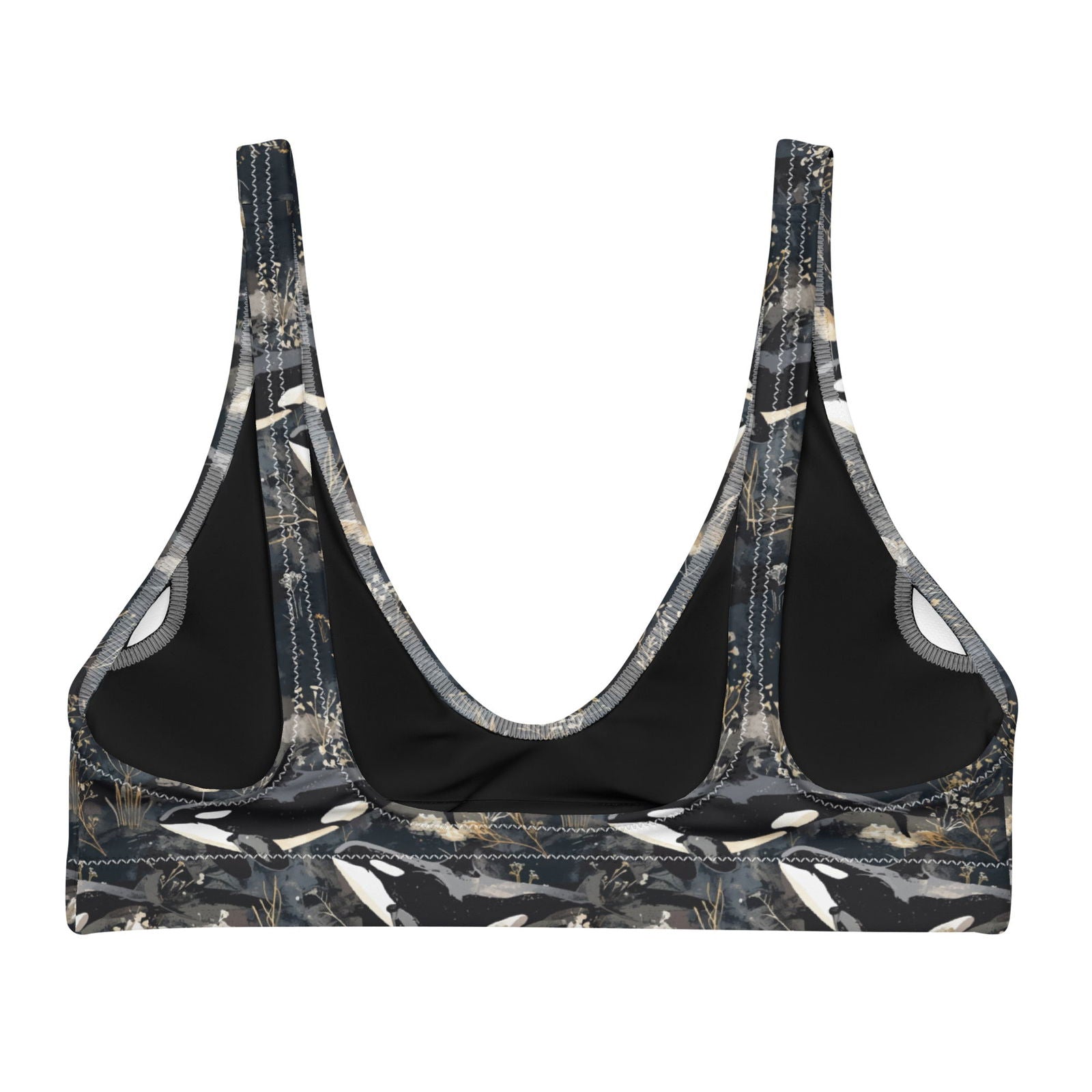 Midnight Orca Eco Bikini Top - Salinity Swimwear