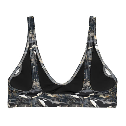 Midnight Orca Eco Bikini Top - Salinity Swimwear