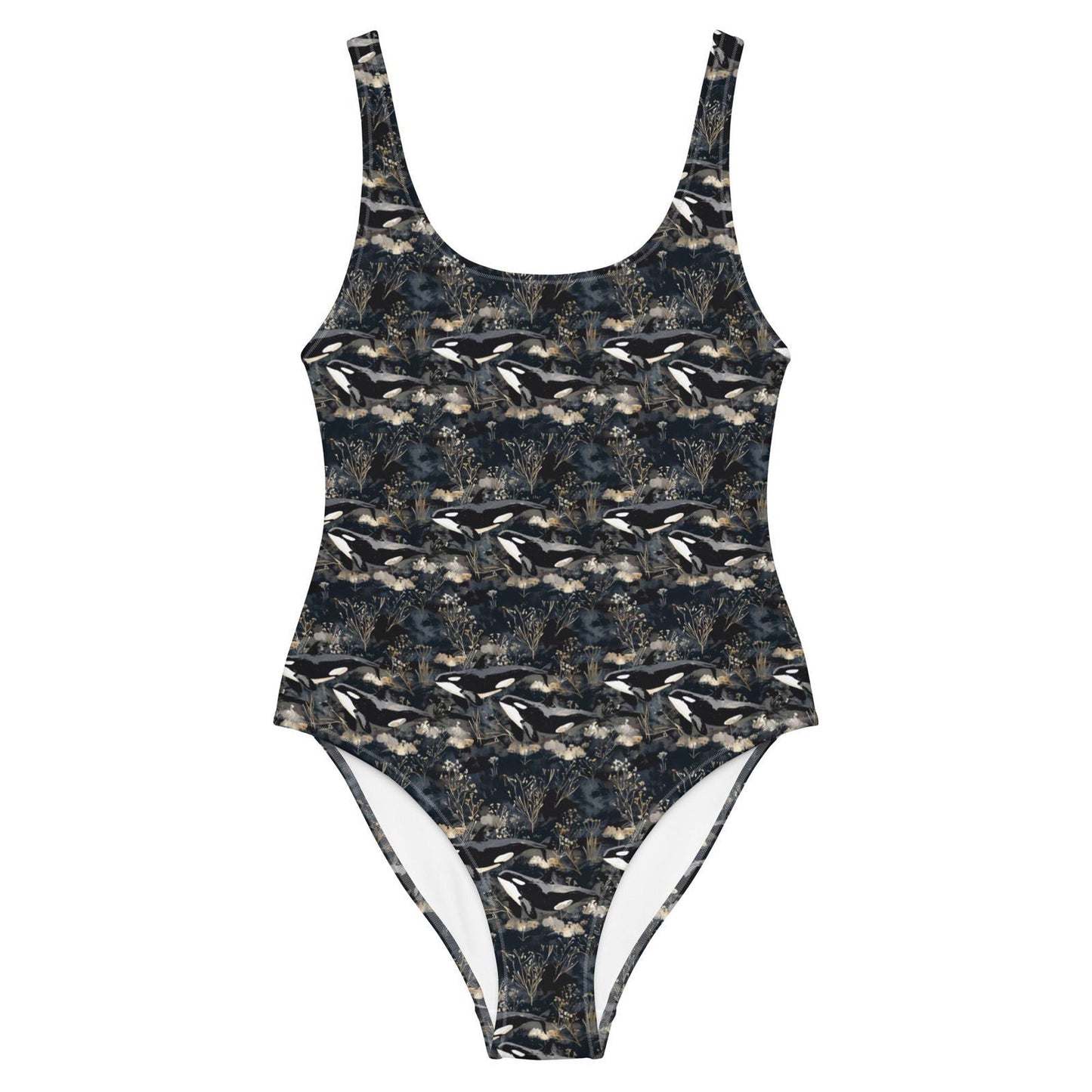 Midnight Orca One-Piece Swimsuit - Salinity Swimwear