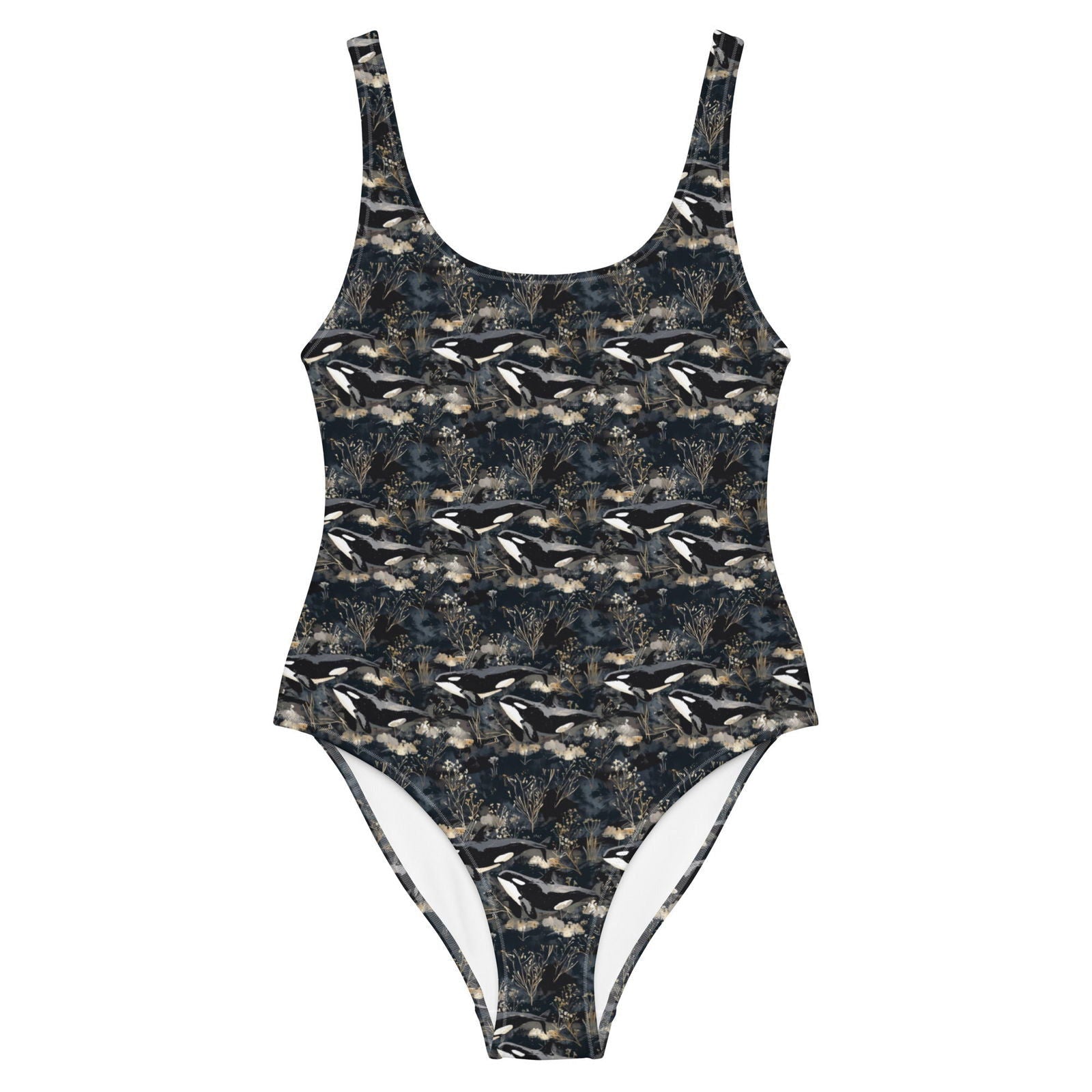 Midnight Orca One-Piece Swimsuit - Salinity Swimwear