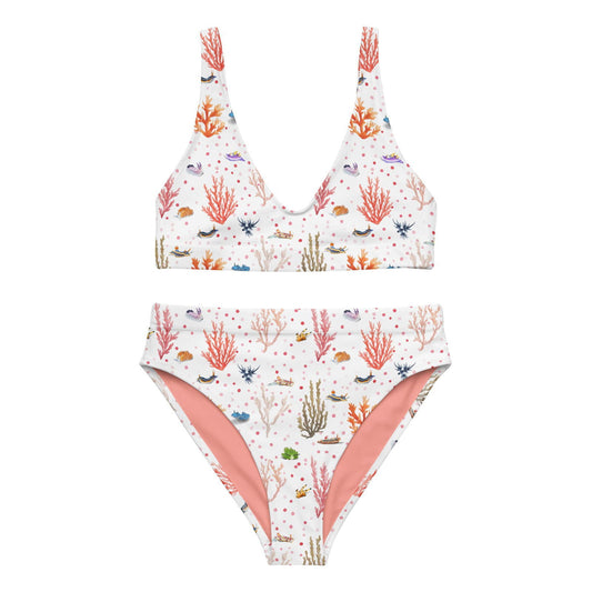 Nudibranch Bliss Eco High-Waisted Bikini Set - Salinity Swimwear