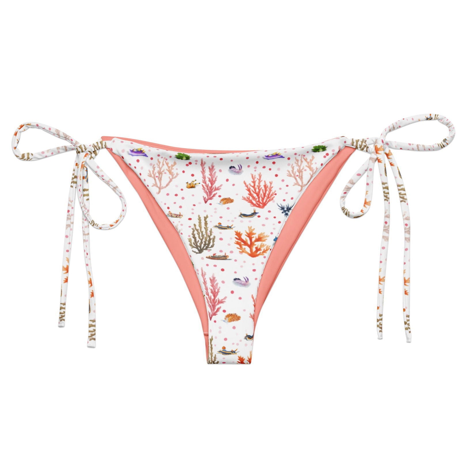 Nudibranch Bliss Eco String Bikini Bottom - Salinity Swimwear
