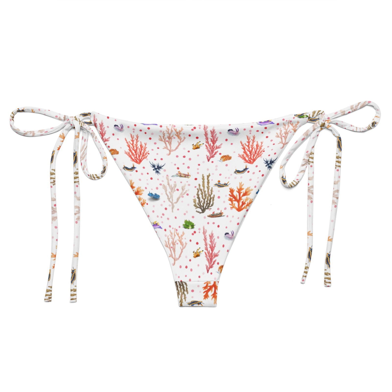 Nudibranch Bliss Eco String Bikini Bottom - Salinity Swimwear