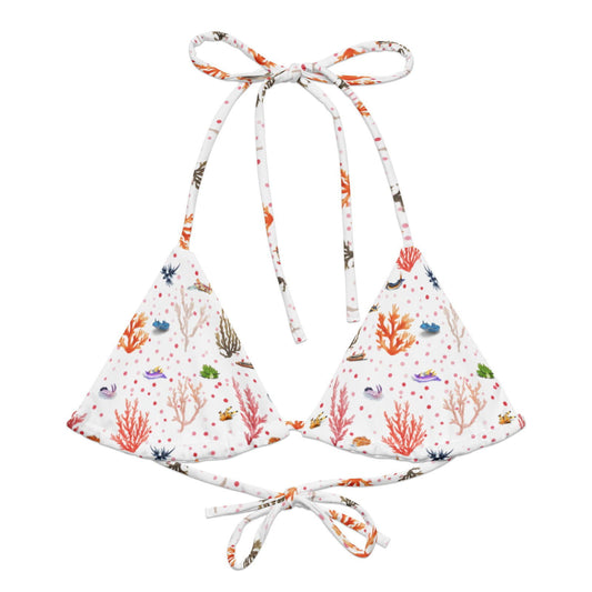 Nudibranch Bliss Eco String Bikini Top - Salinity Swimwear