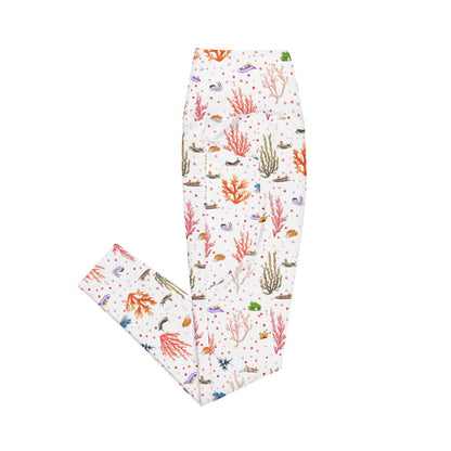 Nudibranch Bliss Eco Swim Leggings With Pockets - Salinity Swimwear