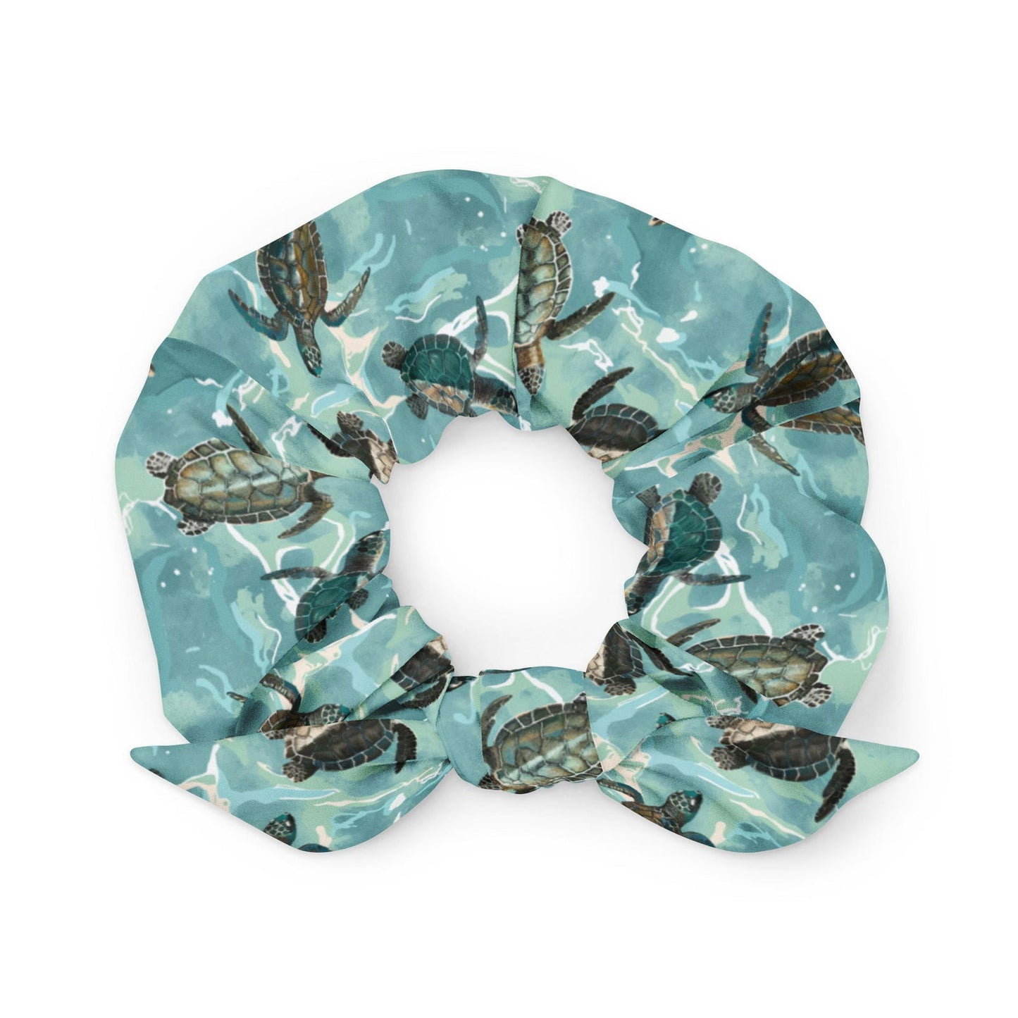 Oceanic Sea Turtle Eco-Scrunchie - Salinity Swimwear