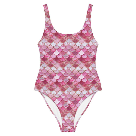 Pink Pearl Mermaid One-Piece Swimsuit - Salinity Swimwear