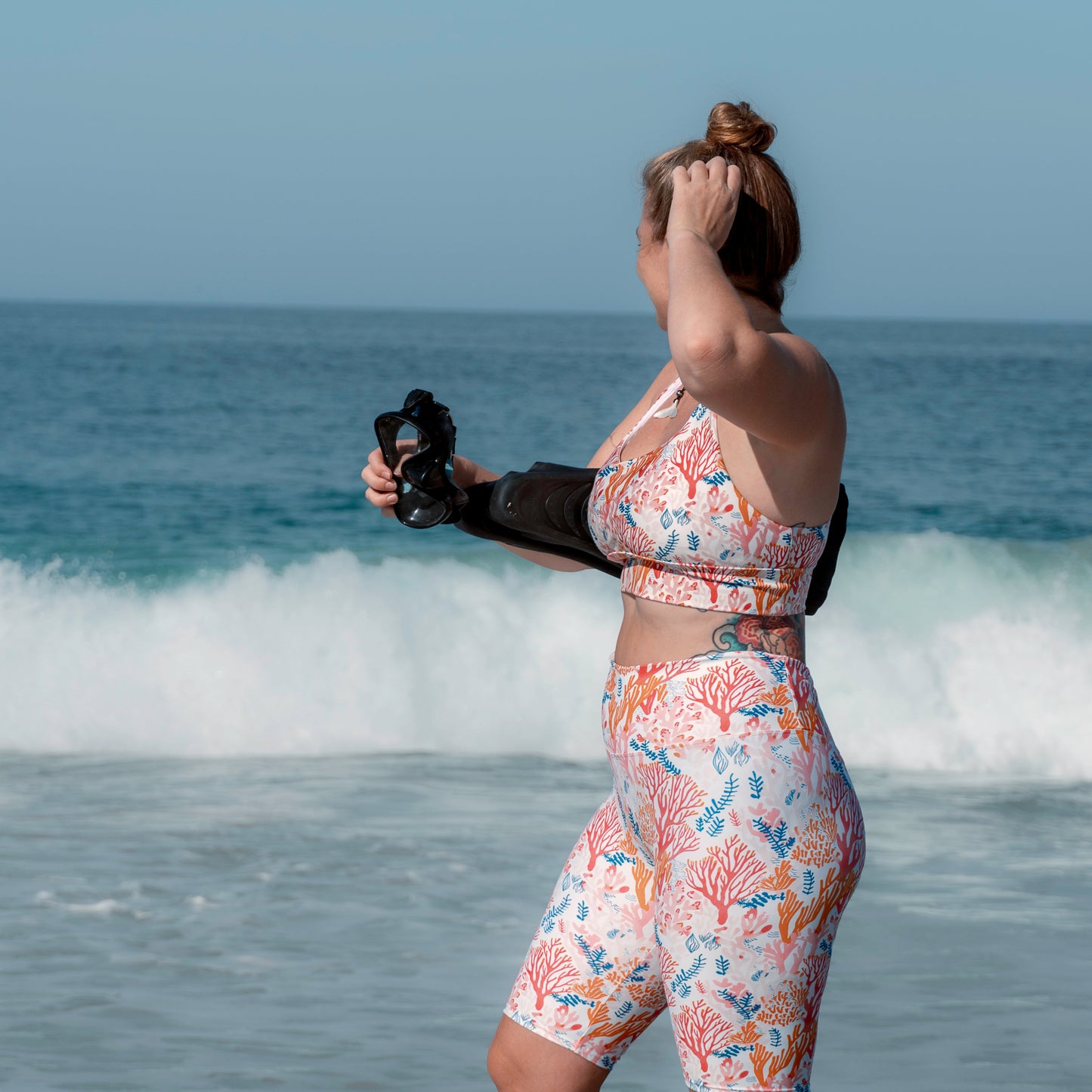 Coral Reef 8" Inch Swim Shorts
