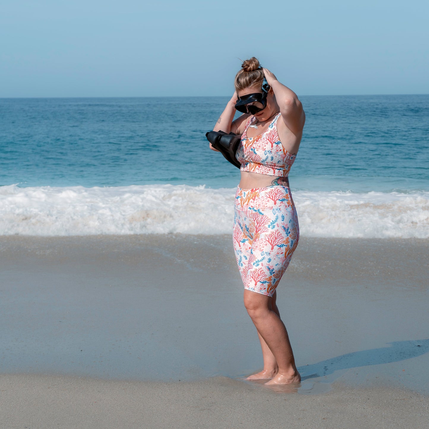 Coral Reef Eco Sports Bra Top