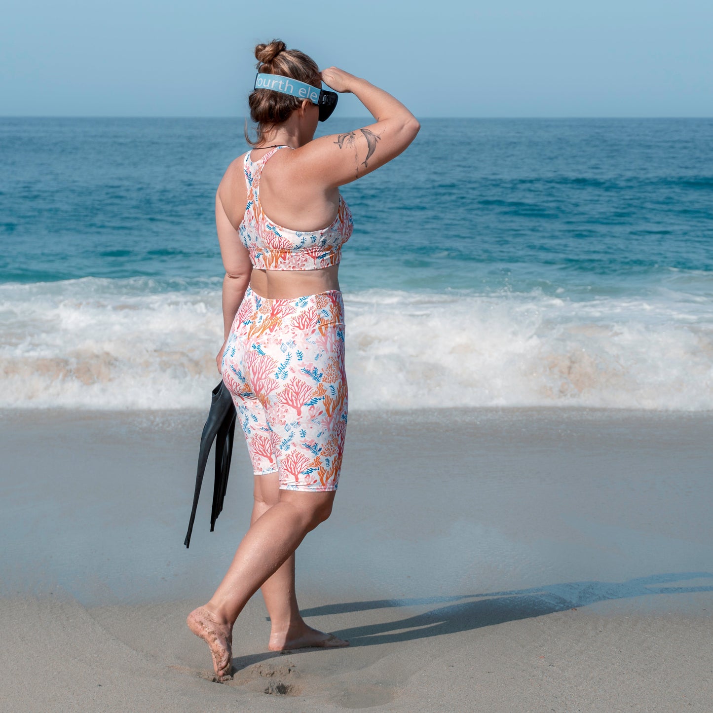 Coral Reef 8" Inch Swim Shorts