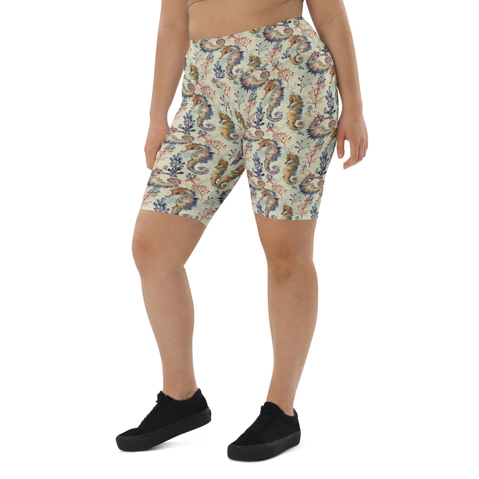 Seahorse Haven 8" Inch Dive Shorts - Salinity Swimwear -    - #tag1# - #tag2# - #tag3# - #tag4#