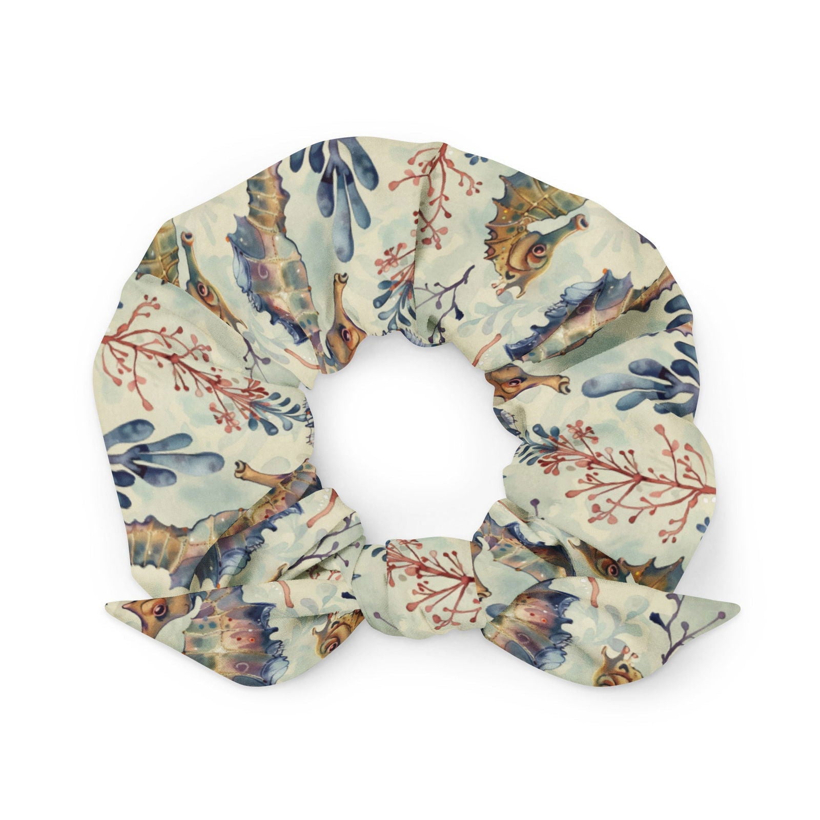 Seahorse Haven Eco-Scrunchie - Salinity Swimwear