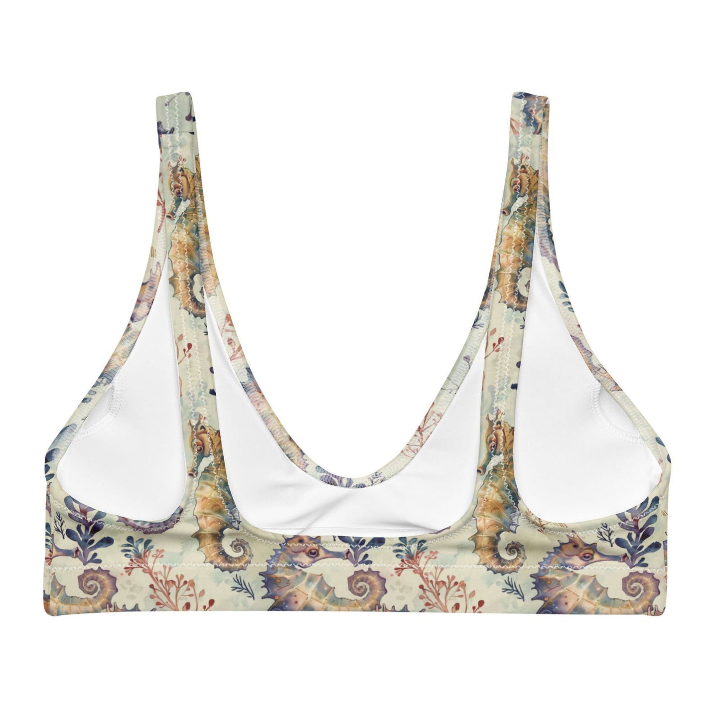 Seahorse Haven Eco Bikini Top - Salinity Swimwear