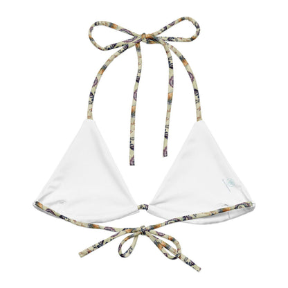 Seahorse Haven Eco String Bikini Top - Salinity Swimwear
