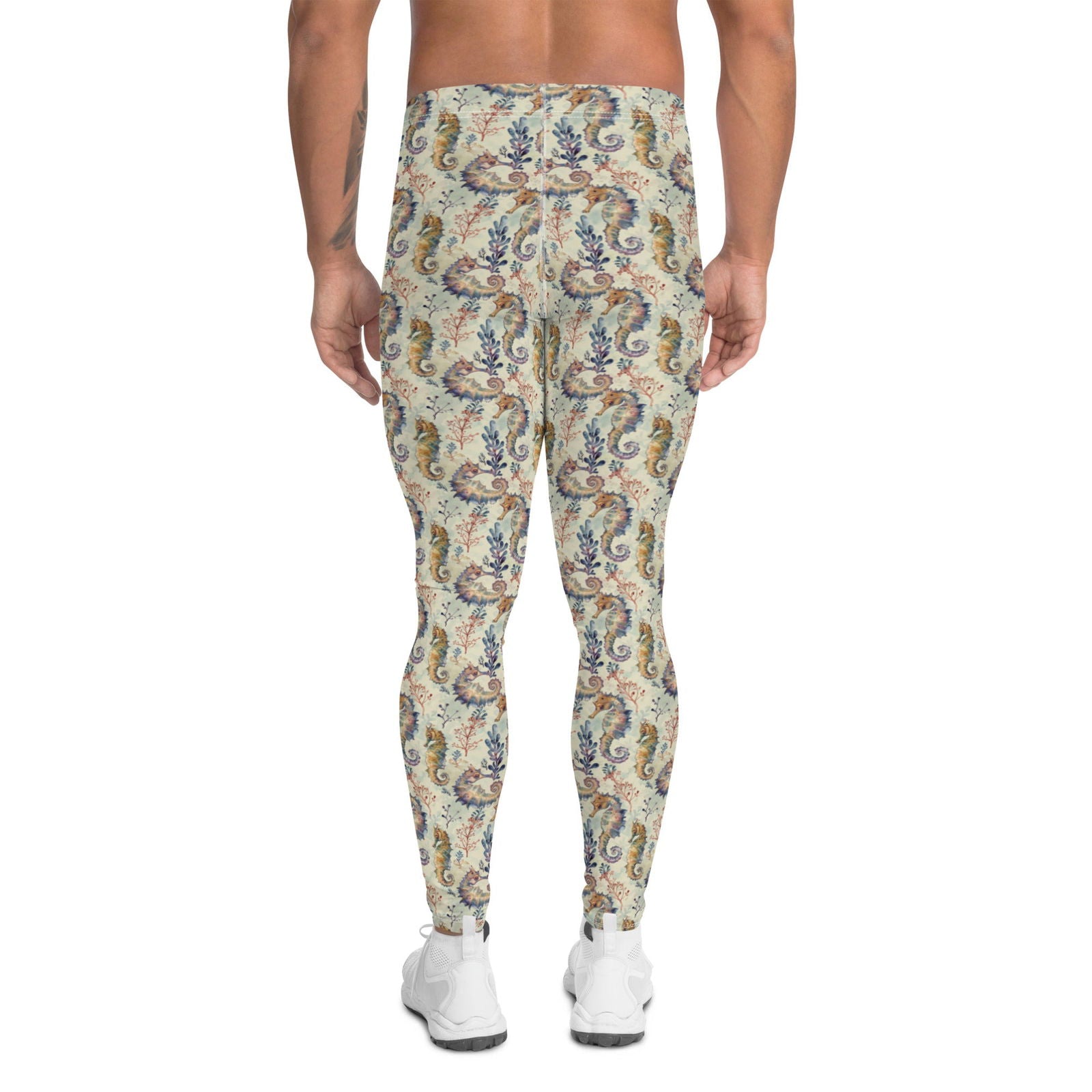 Seahorse Haven Men's Dive Leggings - Salinity Swimwear -    - #tag1# - #tag2# - #tag3# - #tag4#
