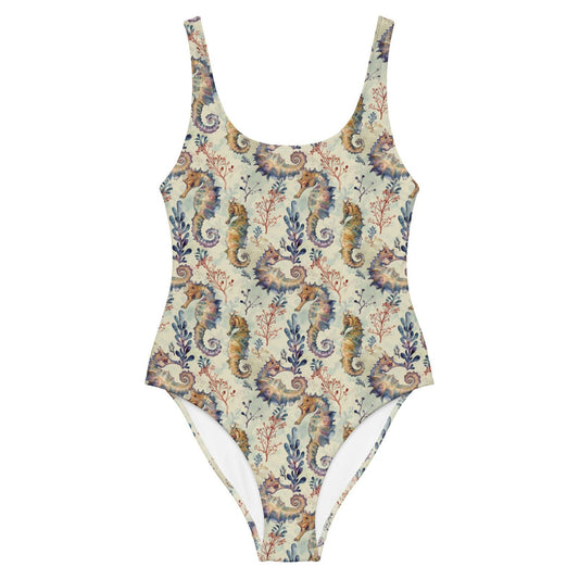 Seahorse Haven One-Piece Swimsuit - Salinity Swimwear