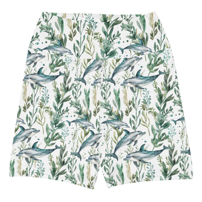Seascape Dolphin 4" Inch Dive Shorts - Salinity Swimwear - Shorts   - #tag1# - #tag2# - #tag3# - #tag4#