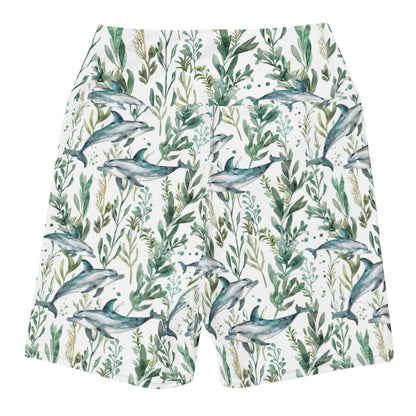 Seascape Dolphin 4" Inch Dive Shorts - Salinity Swimwear -    - #tag1# - #tag2# - #tag3# - #tag4#