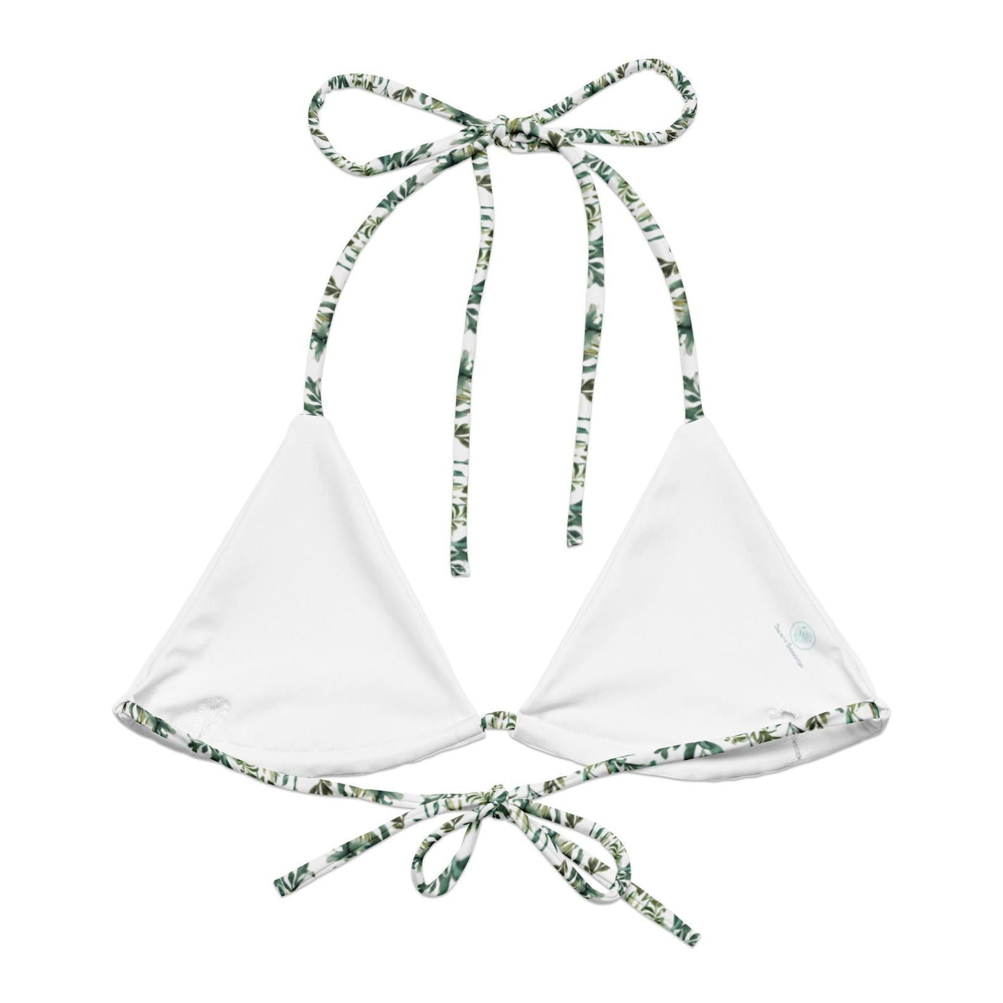 Seascape Dolphin Eco String Bikini Top - Salinity Swimwear