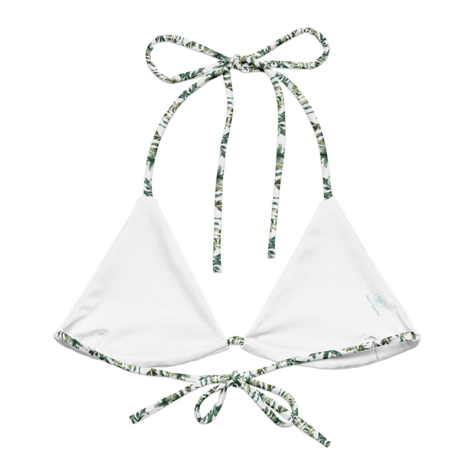 Seascape Dolphin Eco String Bikini Top - Salinity Swimwear