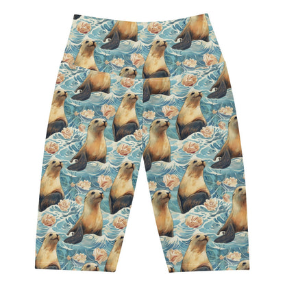 Seaside Sea Lion 8" Inch Shorts - Salinity Swimwear - Shorts   - #tag1# - #tag2# - #tag3# - #tag4#