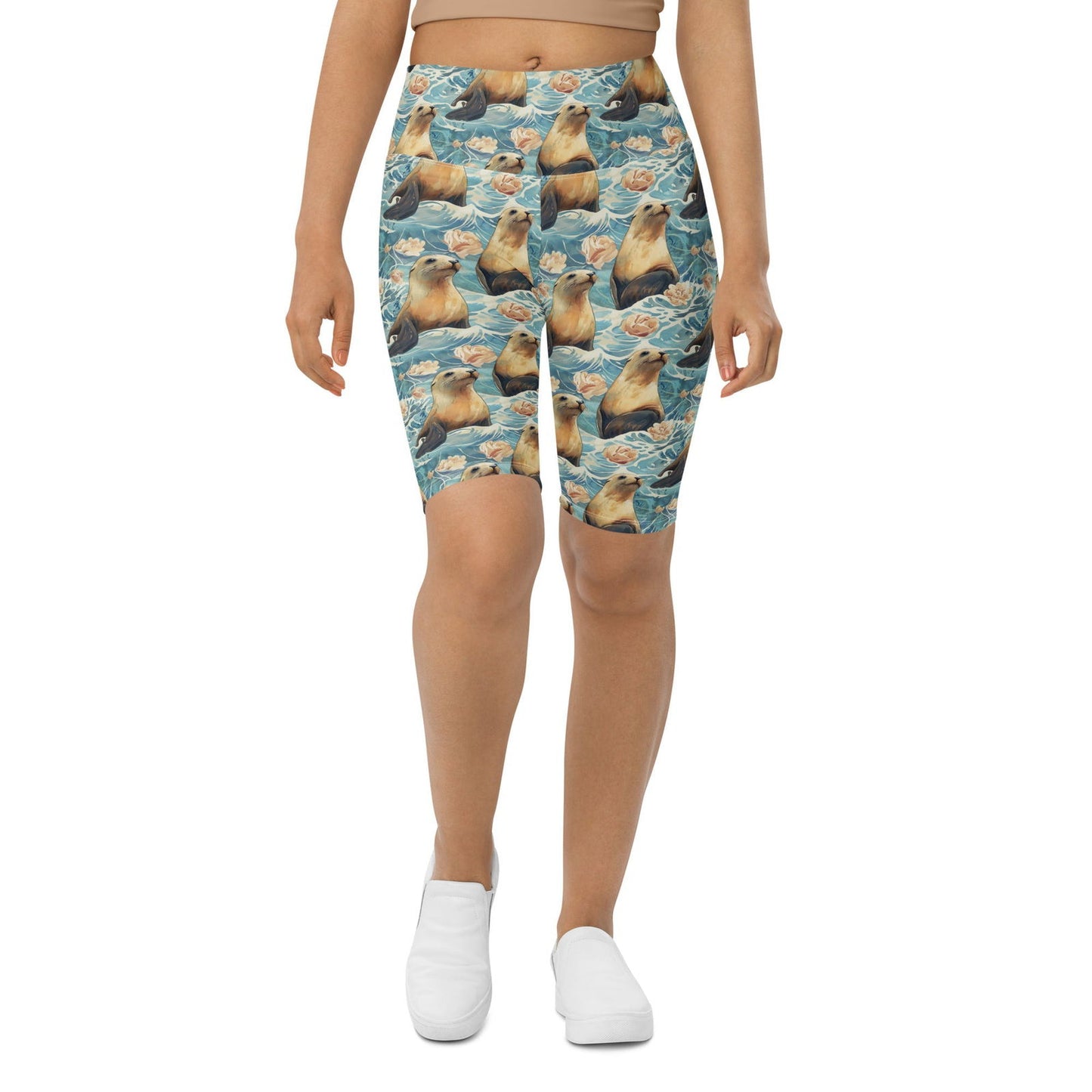 Seaside Sea Lion 8" Inch Shorts - Salinity Swimwear -    - #tag1# - #tag2# - #tag3# - #tag4#