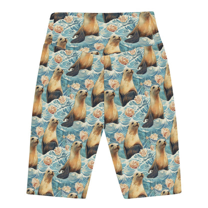 Seaside Sea Lion 8" Inch Shorts - Salinity Swimwear -    - #tag1# - #tag2# - #tag3# - #tag4#