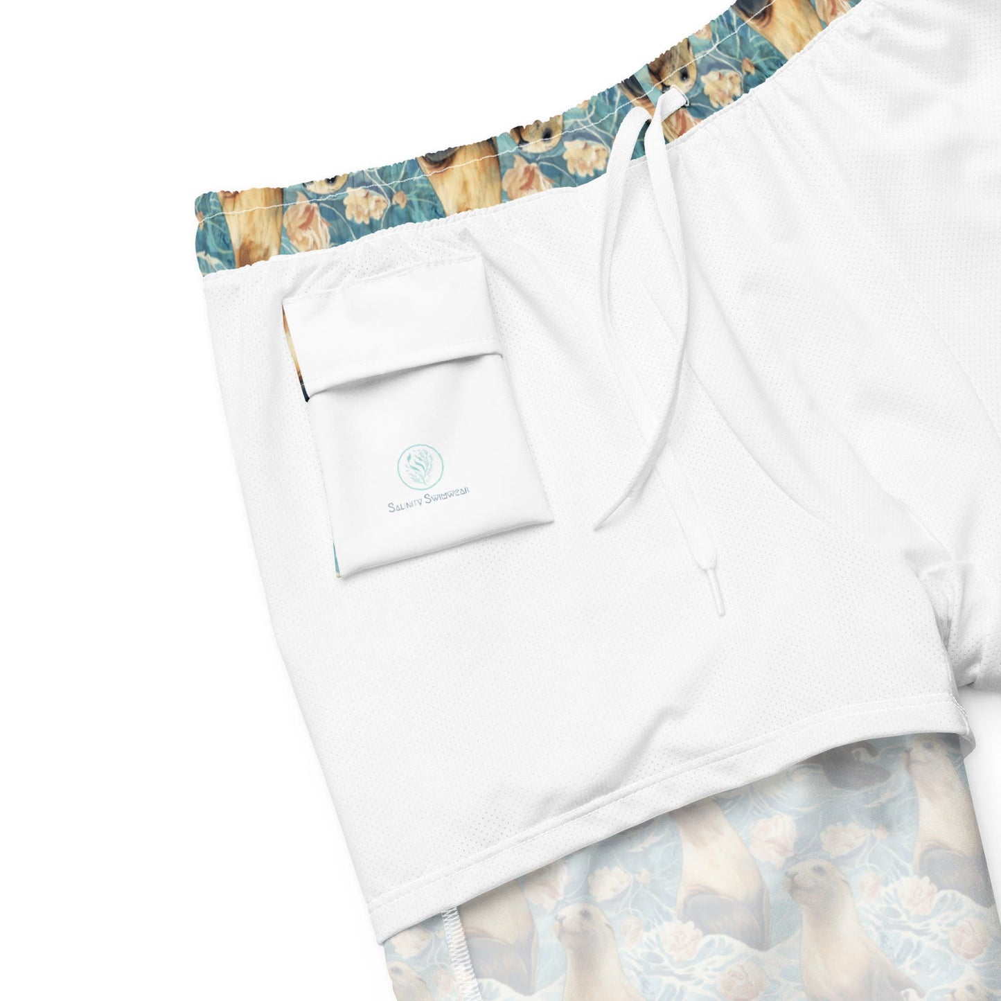 Seaside Sea Lion Men's Swim Trunks - Salinity Swimwear -    - #tag1# - #tag2# - #tag3# - #tag4#
