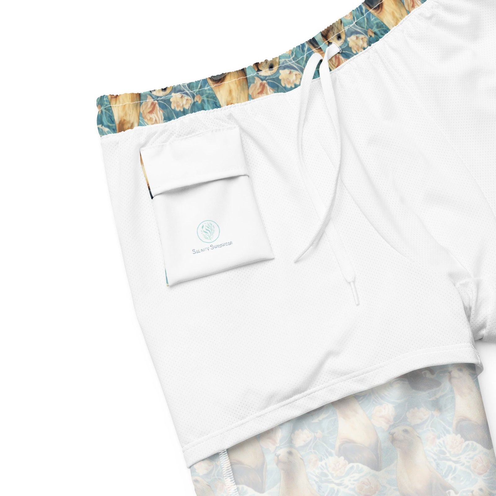 Seaside Sea Lion Men's Swim Trunks - Salinity Swimwear -    - #tag1# - #tag2# - #tag3# - #tag4#