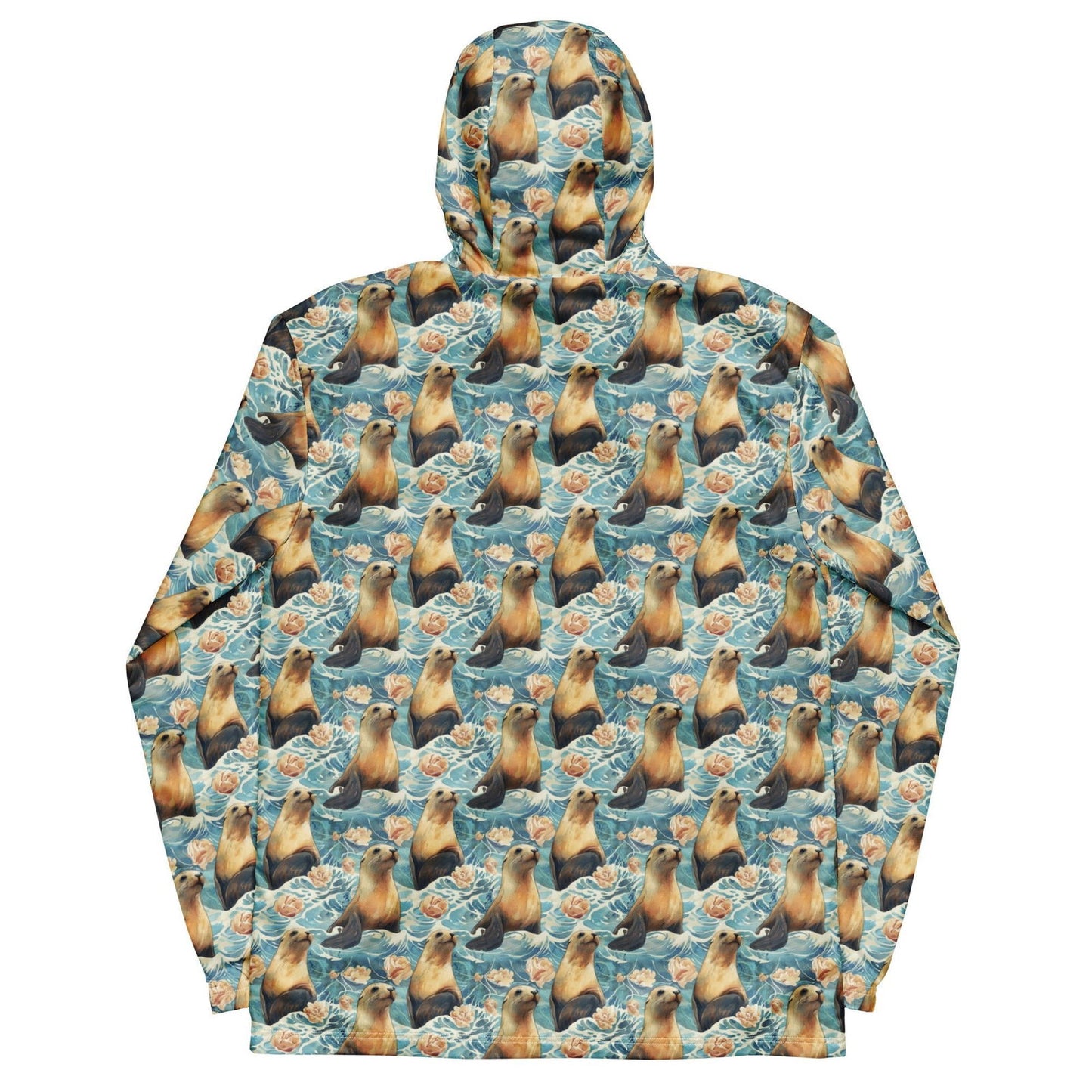 Seaside Sea Lion Men’s windbreaker - Salinity Swimwear -    - #tag1# - #tag2# - #tag3# - #tag4#